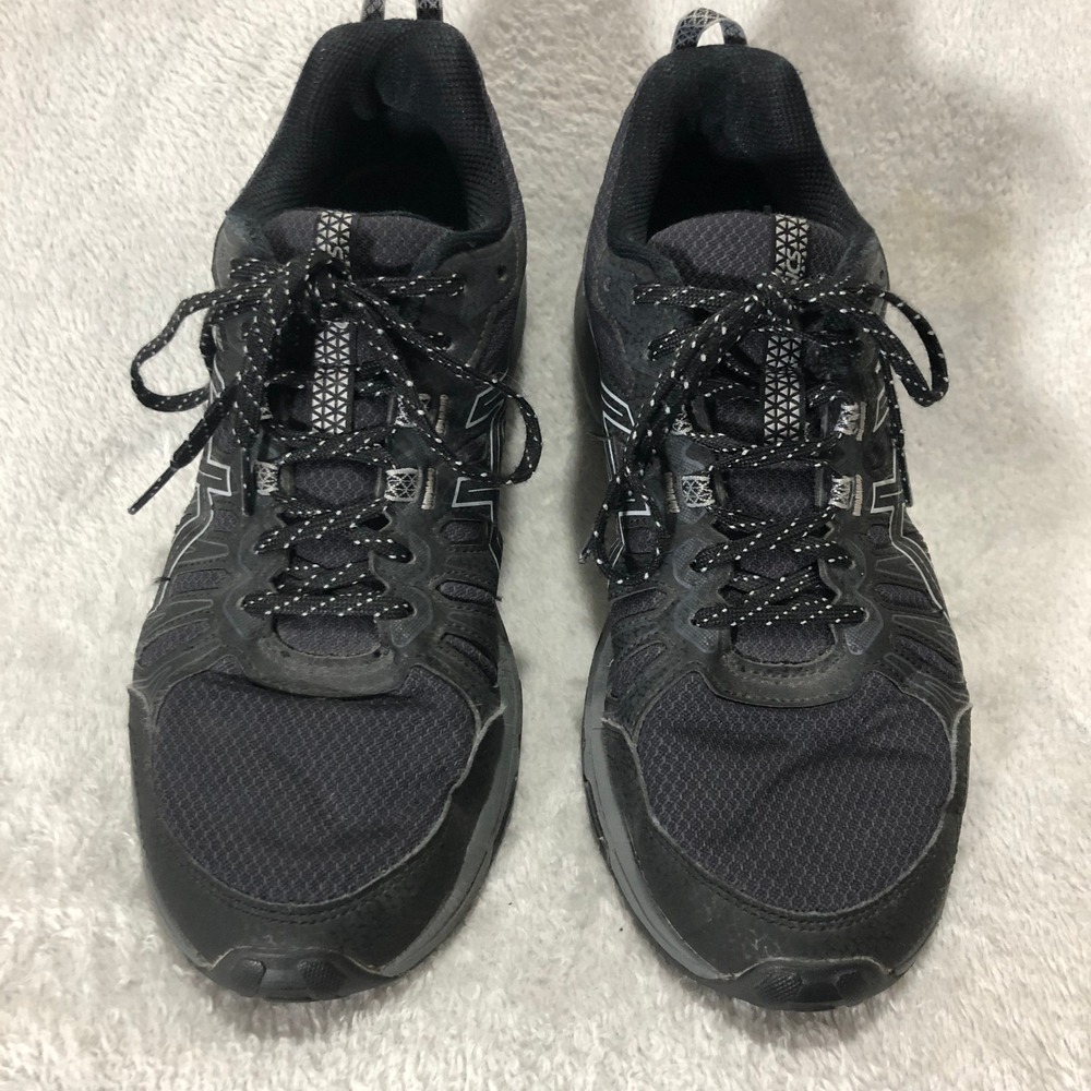 Asics GEL-Venture 7 Trail Running Shoes Cushioned Athletic Black Size 9.5